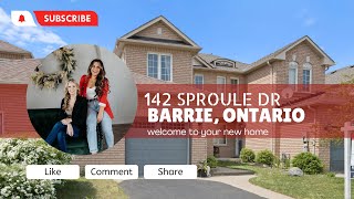 Townhome For Sale : 142 Sproule Dr BARRIE, Ontario