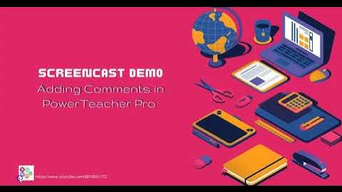 How to add comments in PowerTeacher Pro
