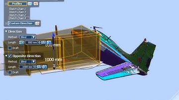 3D Modeling from Long Range Scan Data for Aerospace