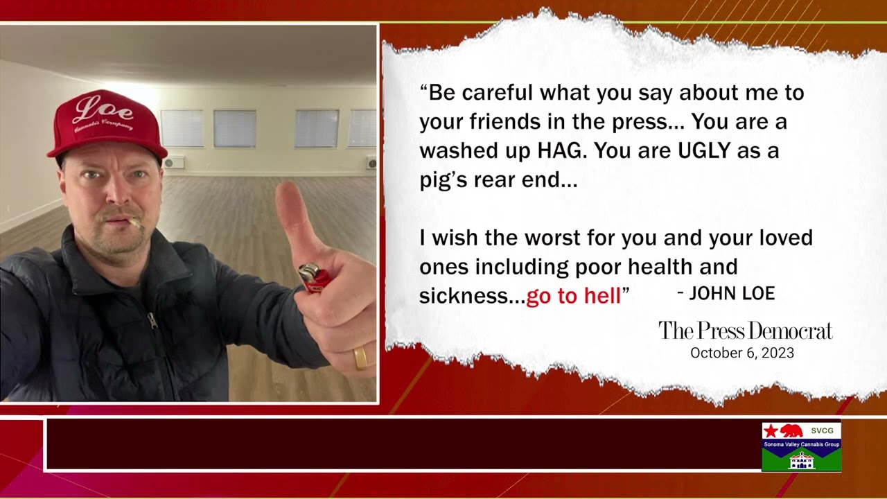 Hate Thwarts Reasonable Access to Cannabis in Sonoma