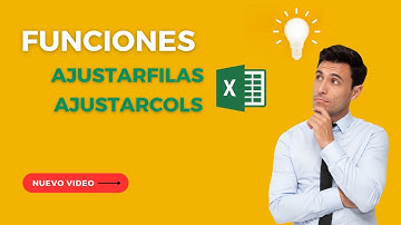 FUNCIONES AJUSTARFILAS Y AJUSTARCOLS EN #excel