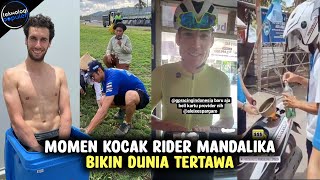 CUMA ADA DI NEGARA+62! Deretan Momen Kocak Para Rider Motogp di Mandalika