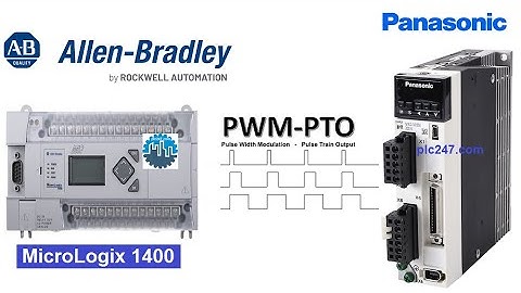 MicroLogix 1400 "Servo Control" Panasonic Minas A6