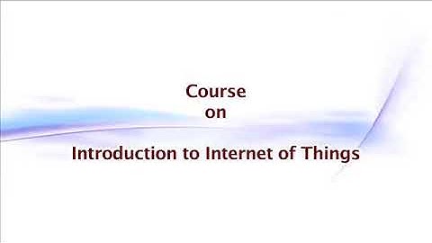NPTEL_(IOT)_Lecture 14_Sensor Networks- Part- I
