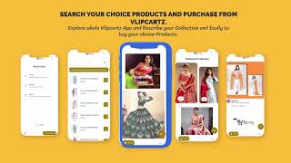 Just One Click to Install Vlipcartz Mobile App for Indian Women's Ethnic Wear screenshot 2
