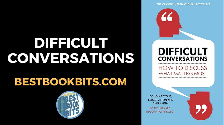 Difficult Conversations | Bruce Patton, Douglas St...
