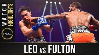 Leo vs Fulton HIGHLIGHTS: January 23, 2021 - PBC on Showtime