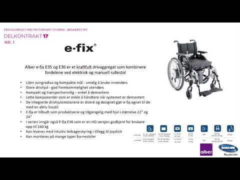 Alber e-fix E35