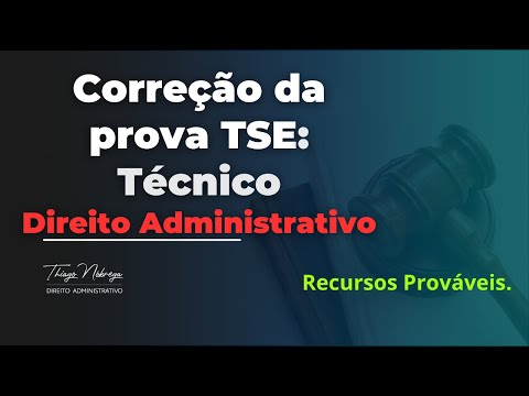 Correção TSE Técnico