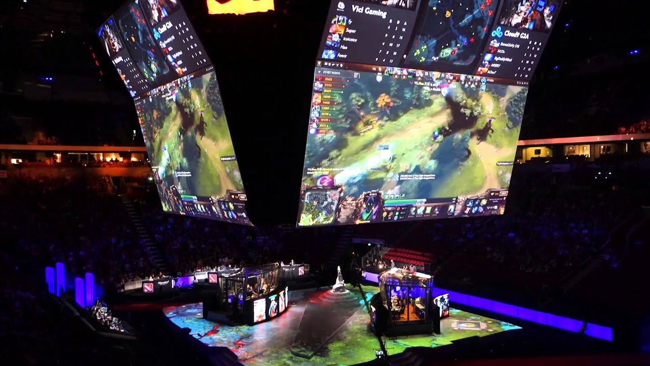 Dota 2 - Inside Key Arena at TI5 - Fy's Rubick in G1 Loser 