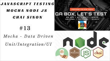 #13 Mocha - Data Driven Test