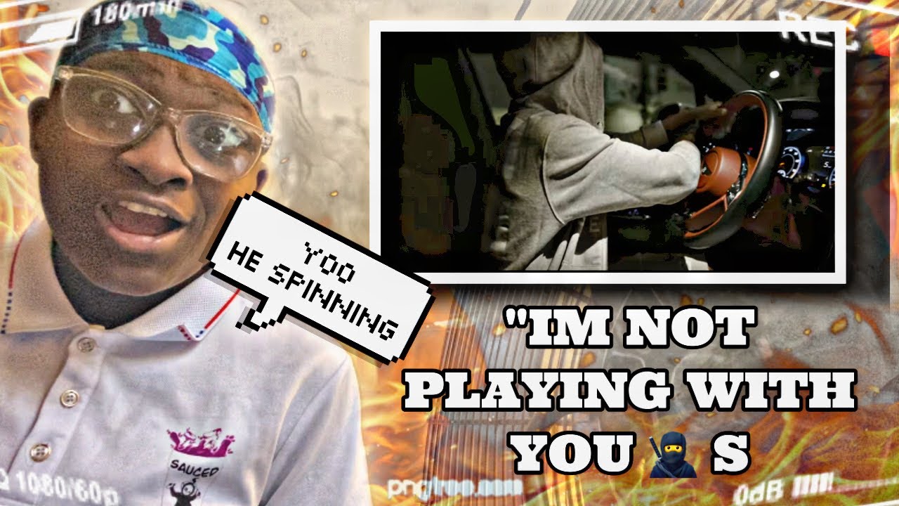 HE SPINNING THE BLOCKS 🤬🛝THUGGIN IN OBLOCK LIL 50 "OUT THE SUNROOF