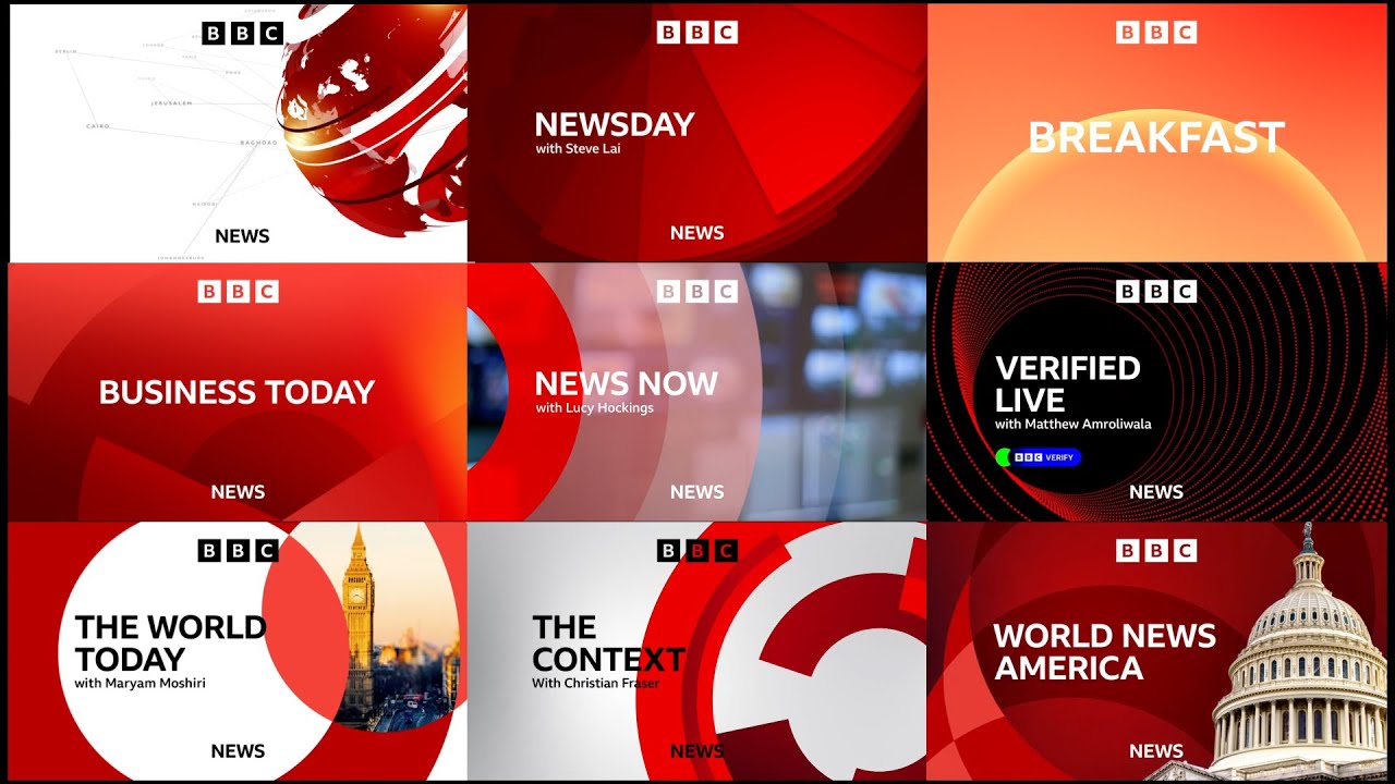 BBC News Intro - Outro 2025 Compilation