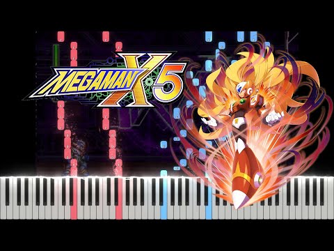 Mega Man X5 - X vs Zero (Piano Tutorial by Javin Tham)