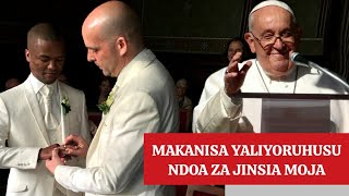 KIAMA..! List ya makanisa yaliyoruhusu ushoga ndoa za jinsia moja, yatajwa