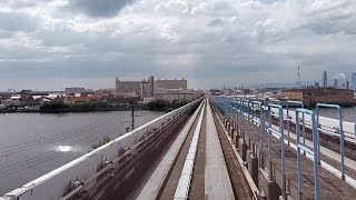 [HD ノーカット] 全区間前面展望 大阪メトロ南港ポートタウン線 Osaka Metro New Tram [P18] 住之江公園 - [P09] コスモスクエア Full Trip Fr View