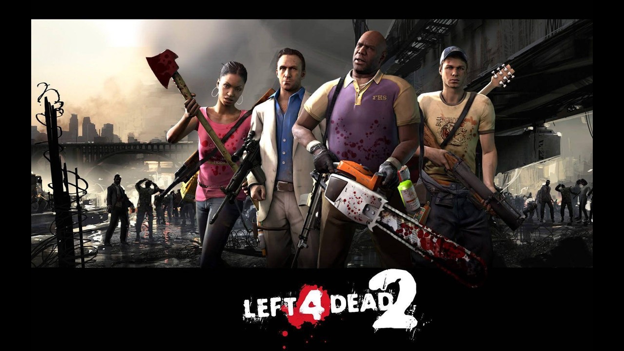 LEFT 4 DEAD 2 - JOGANDO COM OS AMIGOS - PAPOCAR O ZUMBI NA BALA! PARTE 2!
