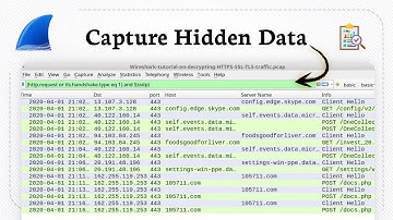 How to capture https traffic using Wireshark
