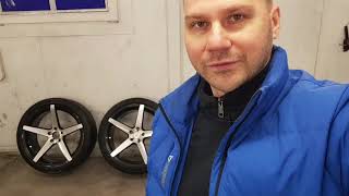 Vossen (реплика) опыт использования на банане (CLS C219)