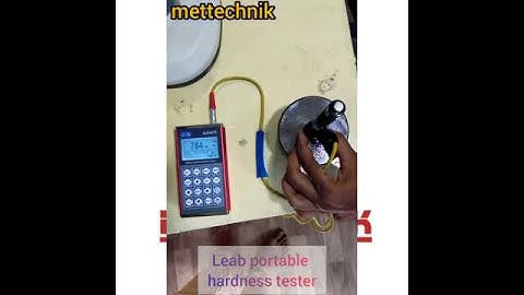 Portable Leeb Hardness Tester