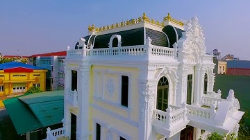Biệt thự Tân cổ điển châu Âu cao cấp đẹp tuyệt vời tại Nam Định | Thiết Kế Hải Đăng