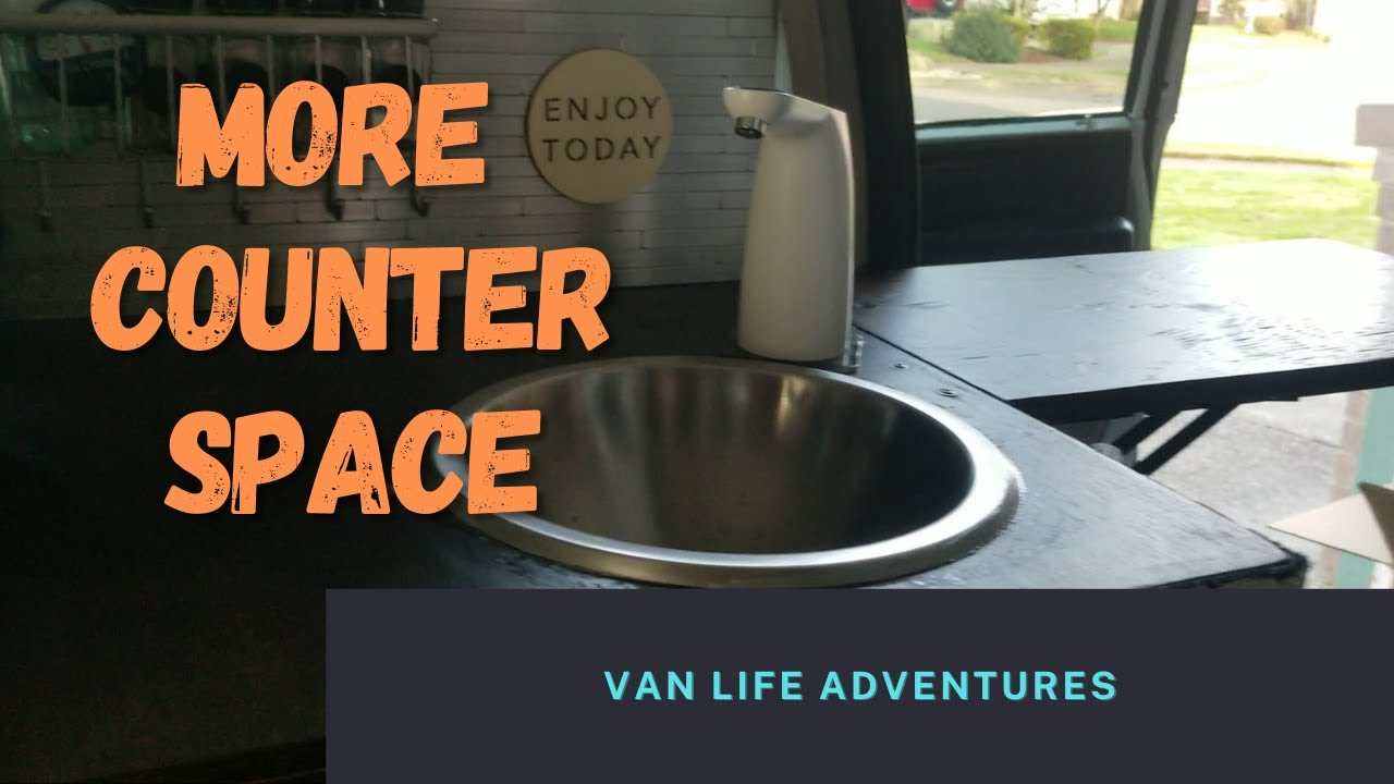 Minivan counter tour | pop out counter | 