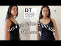 how to take MODELING DIGITALS for agencies at home!!