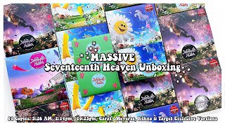 MASSIVE Unboxing of Seventeenth Heaven ✰ 5:26 AM, 2:14pm, 10:23pm, Carat,  Weverse, Kit & Target Ver