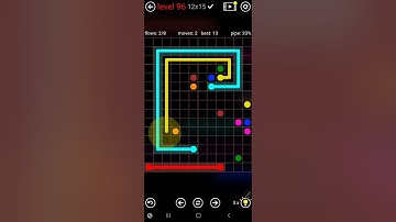 How To Solve Flow Free 12x15 Mega Mania Pack Level 96 Board Walk Through Solution Walkthrough