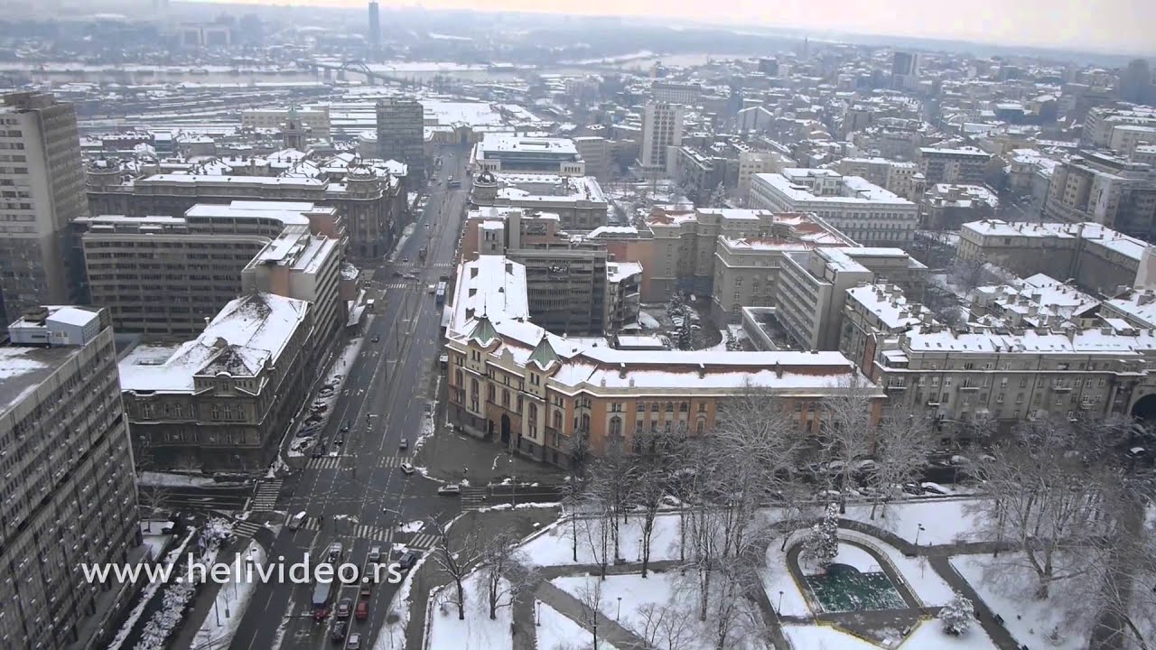 Белград Зимой Фото