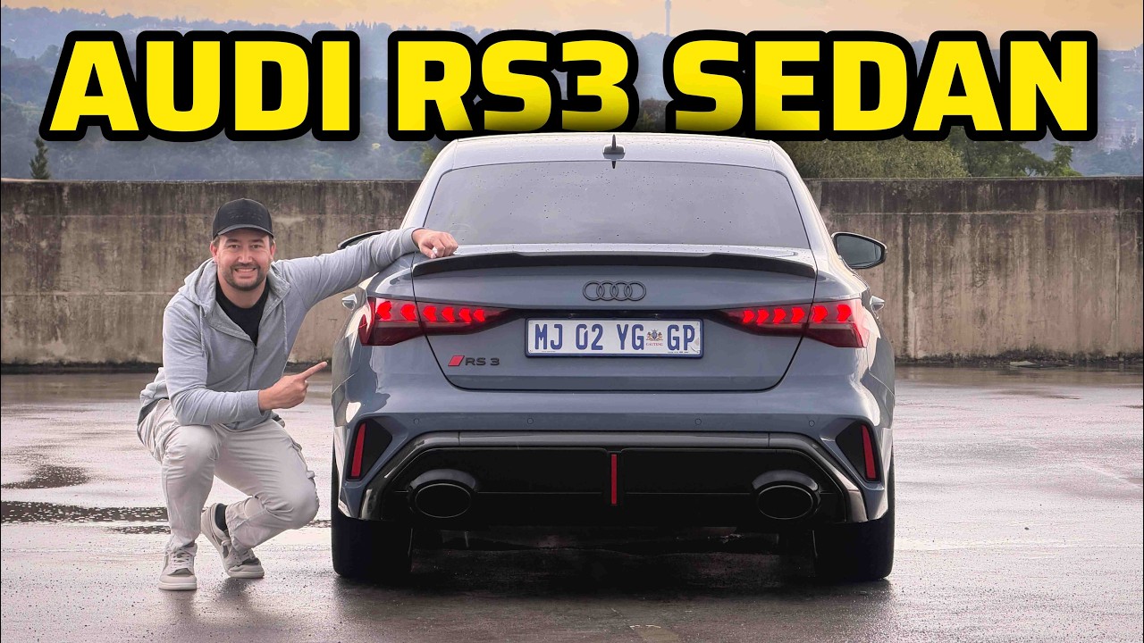 Audi RS3 Sedan 2025 года | Полный обзор и тест звука