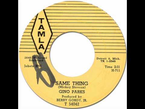 GINO PARKS - Same Thing [Tamla 54042] 1961