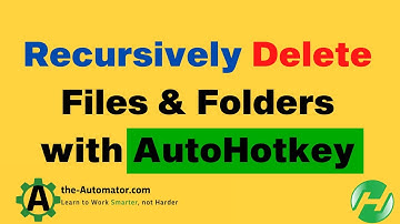 Effortlessly delete Windows files & folders with this AutoHotkey hack👀