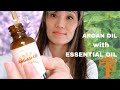 ARGAN Oil with Essential Oil/ To make your original HAIR and SKIN, SCALP oil