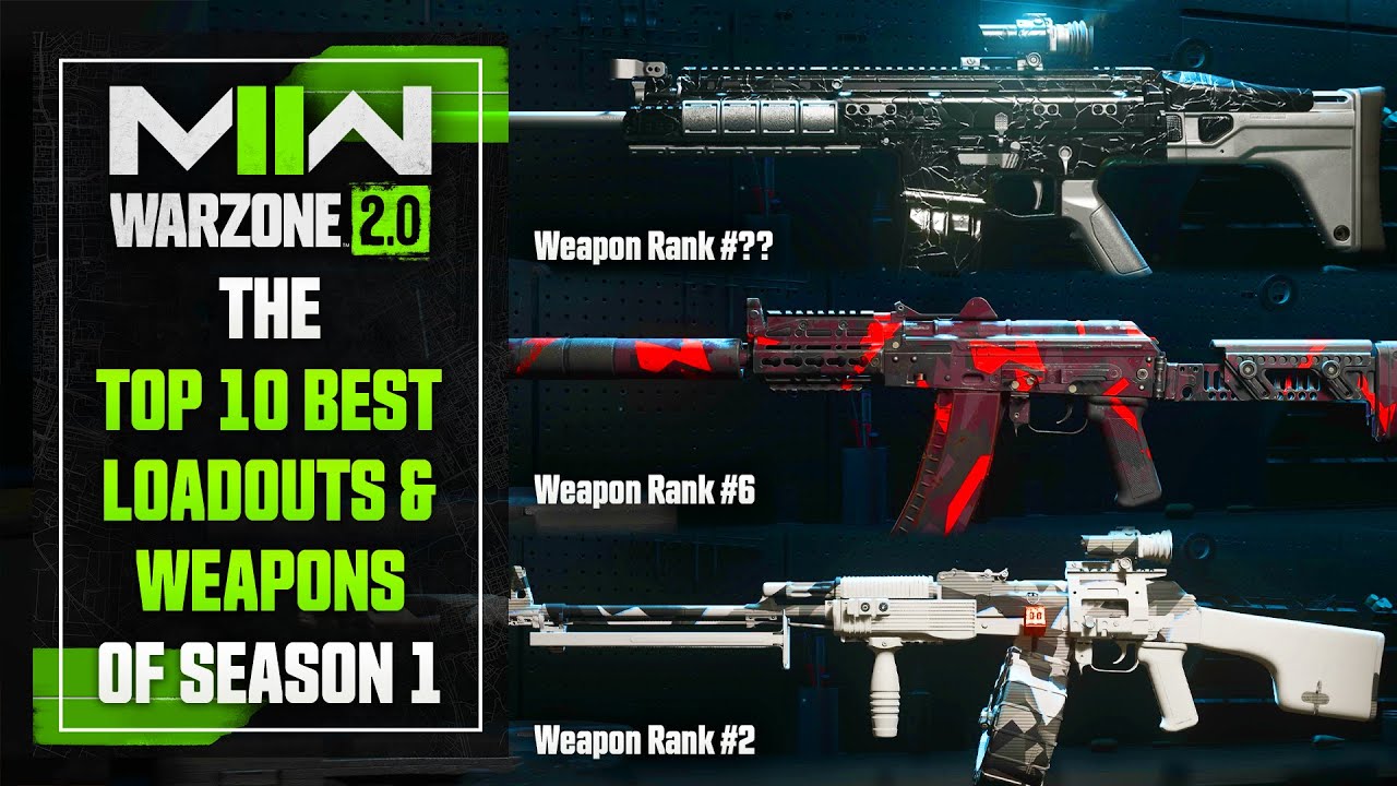 WARZONE 2.0: Top 10 BEST META LOADOUTS To Use! (WARZONE 2 Best Weapons) 