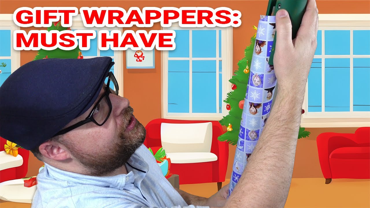 EASIEST Way to Cut Wrapping Paper! Throw Away Your Scissors – Step by Step Video Tutorial