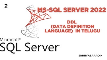DDL Commands in SQL | DDL (Create, Alter, Drop, Truncate and Rename) Commands  in Telugu