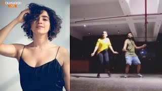 VIRAL: Dangal Girl Sanya Malhotra DANCE Moves With Choreographer Shazeb Sheikh | Bollywood Live