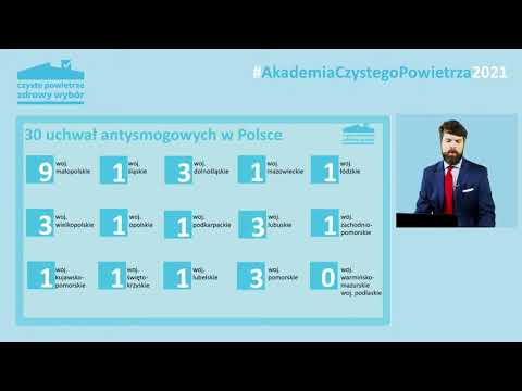 #AkademiaCzystegoPowietrza2021 – 6 webinar 1/3 – Uchwały antysmogowe