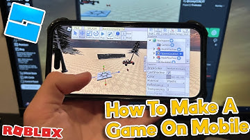 How To Make A Roblox Game On Mobile 2025 *New Update