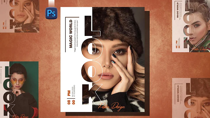 Modern Poster Design in Photoshop | Creative Poster Design in 2025 | Photoshop Tutorial