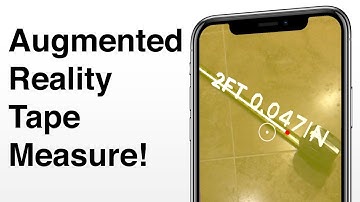 AR Tape Measure: ARKit Augmented Reality App!