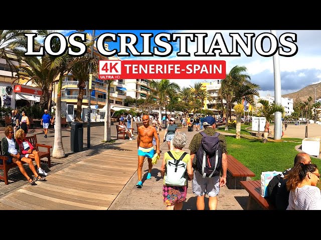 TENERIFE - LOS CRISTIANOS | What is Currently Happening? 👀 4K Walk ● March 2024 class=