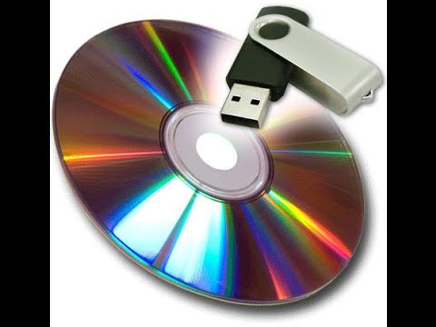 Vídeo: Como Gravar De Uma Unidade Flash USB Em Um Disco