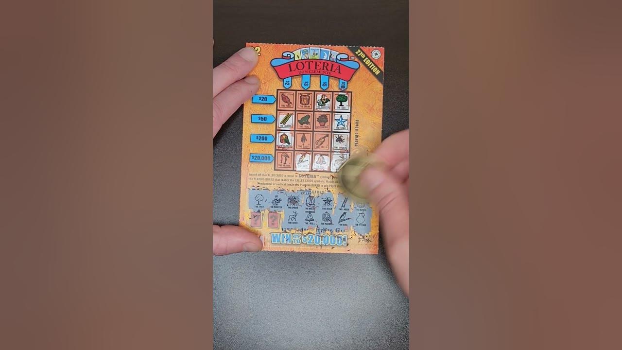  winning ticket walottery scratcher youtube
