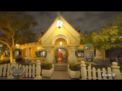 [4k] Mickey's House Tour - Mickey's Toontown Disneyland 2017