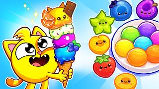 Canção do Sorvete 🍨 Jogo Divertido para Crianças | Canções