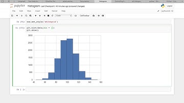 python绘制histogram频数分布直方图