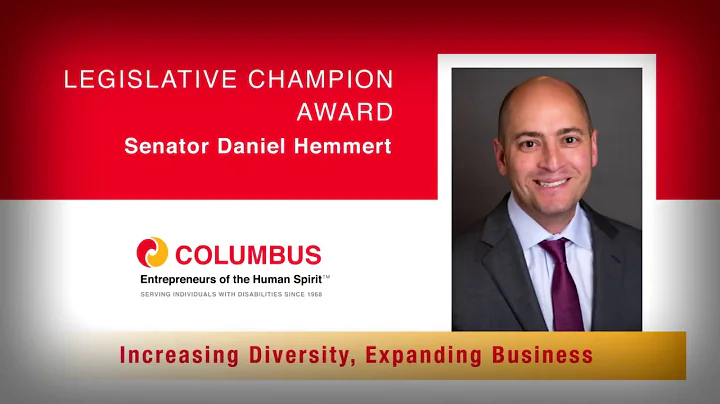 Legislative Champion Award |  Dan Hemmert | DTW 2019