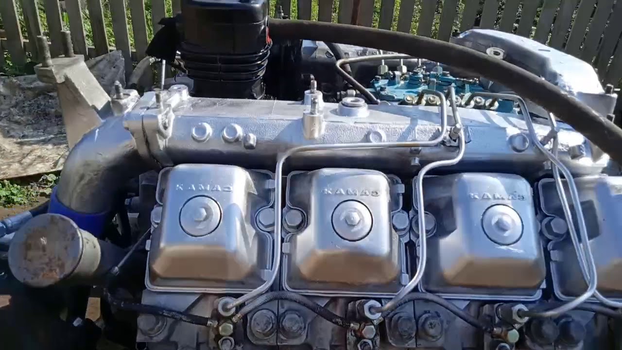 Сборка двигателя камаз 740